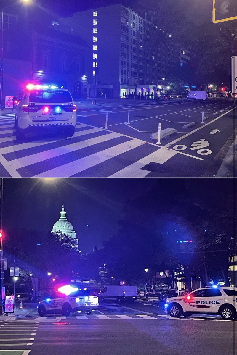 Homicide UNIT investigating deadly shooting overnight. DC Police say a man was found w multiple gunshot wounds at parking garage 400 blk New Jersey Ave NW.*400 blk New Jersey Ave between D and E Streets is CLOSED due to plicd activity. FULL REPORT @ 4:30a @WUSA9 GetJpDC