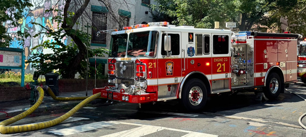 Box Alarm 2200 block Champlain St NW. Small fire 1st floor apartment 2 story building. Fire is under control with no injuries reported. Fire investigators requested. DC firefighters