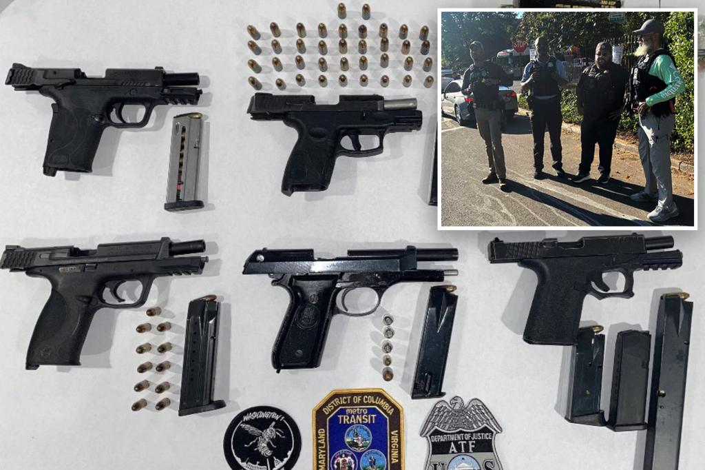 ATF agents in DC stop potential school shooting after juvenile’s concering posts, 7 guns found