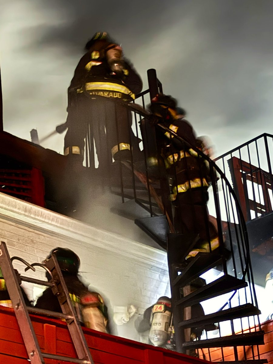 Fire Task Force 4800 block 4th St NW. All visible fire extinguished. Still opening up and hitting hotspots. No injuries reported DC firefighters