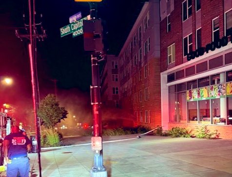 Box Alarm 4000 block S. Capitol St South-West Fire under control. Request @RedCrossNCGC for 1 adult & 1 child displaced. DC firefighters