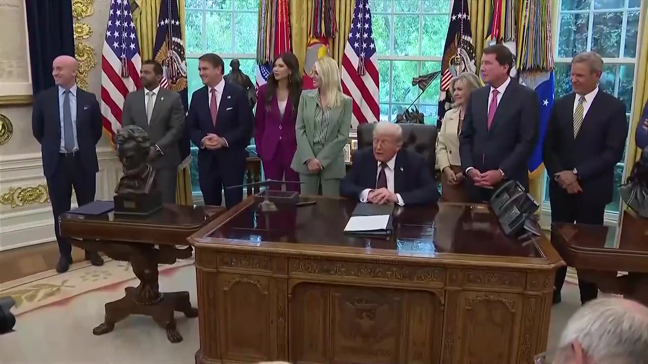 GLENN: They still have their 1st Amendment right, though. They're still out there protesting. TRUMP: Well, I'm not so sure