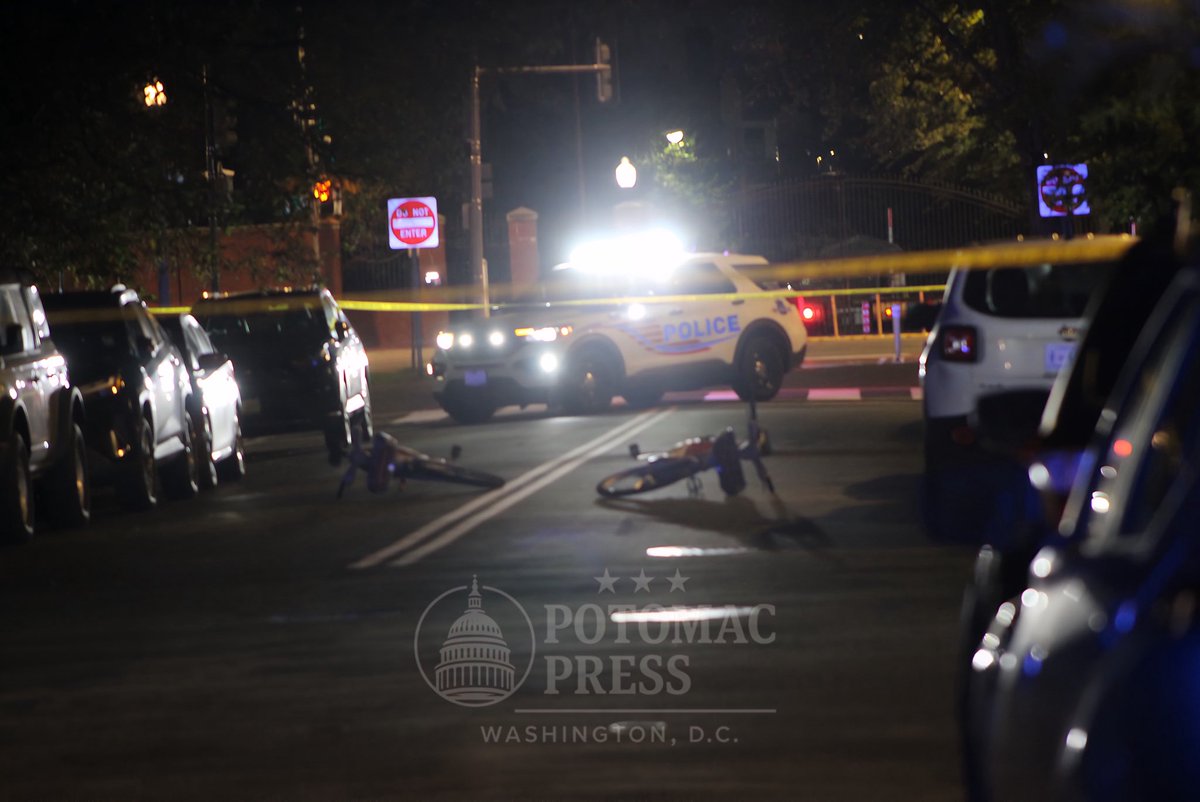 A juvenile male was transported conscious & breathing. MPD canvassed the area from the 1100 bl. Of K street S.E to the 1000 bl. Of 9th street S.E where two bikes were located abandoned in the middle of the street