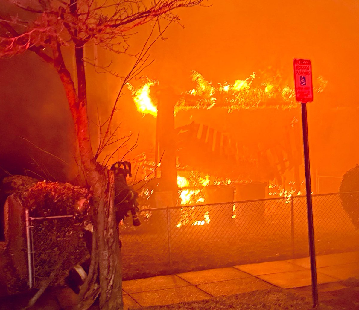 Working Fire updated address 1700 block 40th St SE. Fire front porch 2 story row dwelling extended to porch adjacent dwelling and some extension into interiors. All visible fire extinguished. Checking for extension. occupants safely evacuated. EMS evaluating. DC firefighters