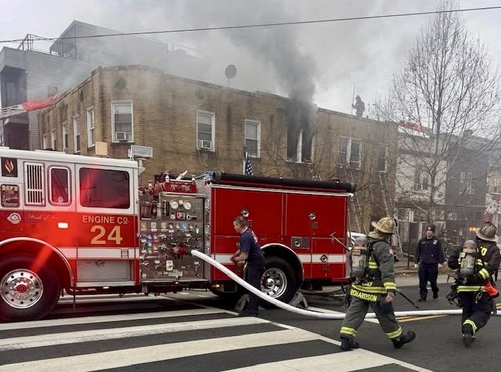 Final : Working Fire - 800 block of Upshur St NW - 6 adults were displaced as a result of the fire.Photos show smoke/fire conditions upon arrival to the fireground