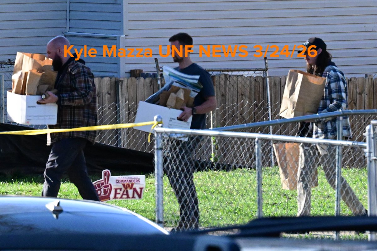 Federal agents with the Bureau of Alcohol, Tobacco, Firearms and Explosives (ATF) removed several pieces of evidence during the execution of a search warrant at a residence on the 5000 block of Queens Stroll Place SE after a U.S. Park Police officer was shot in Southeast