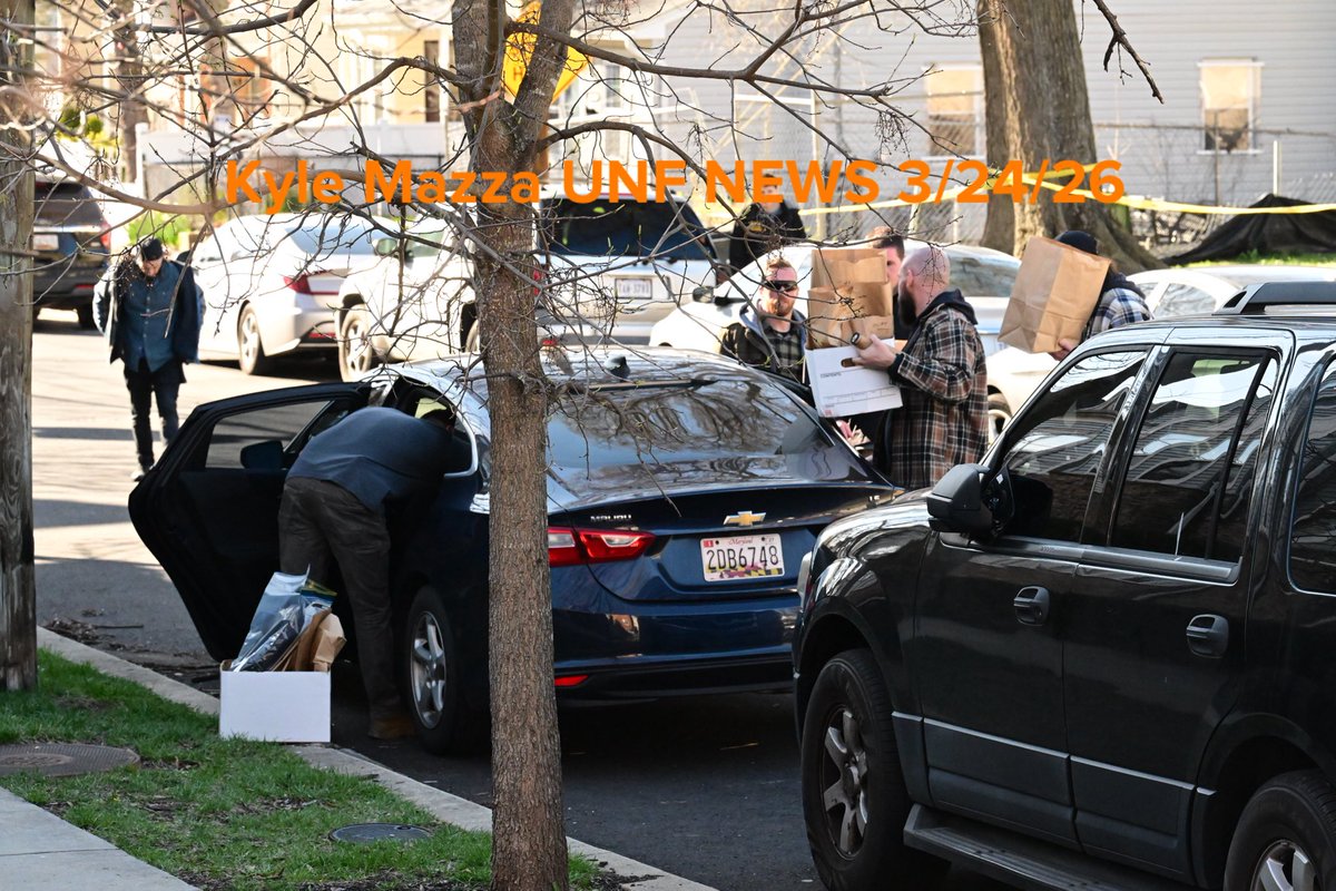 Federal agents with the Bureau of Alcohol, Tobacco, Firearms and Explosives (ATF) removed several pieces of evidence during the execution of a search warrant at a residence on the 5000 block of Queens Stroll Place SE after a U.S. Park Police officer was shot in Southeast