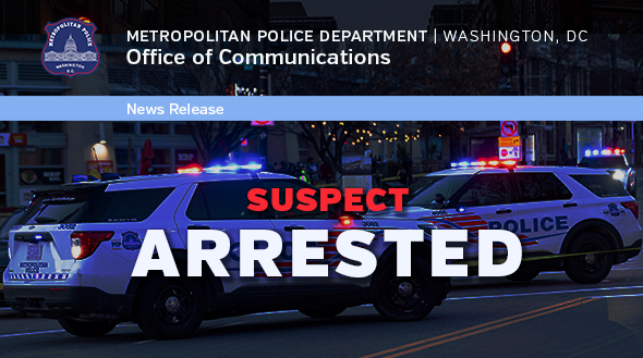 The Metropolitan Police Department announces the arrest of a suspect who attacked two victims with a box-cutter   in the 1900 block of 14th Street, NW