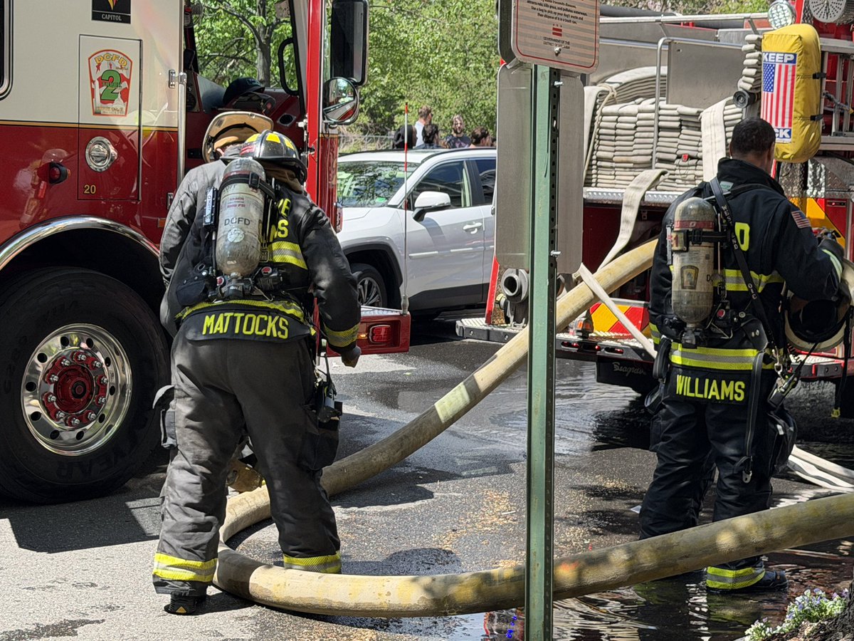 Fire - 1200 Block of 25th St NW Confirmed - One auto on fire on 2nd level of parking garage extinguished. Significant smoke being ventilated at this time. Building was fully evacuated. No injuries to report