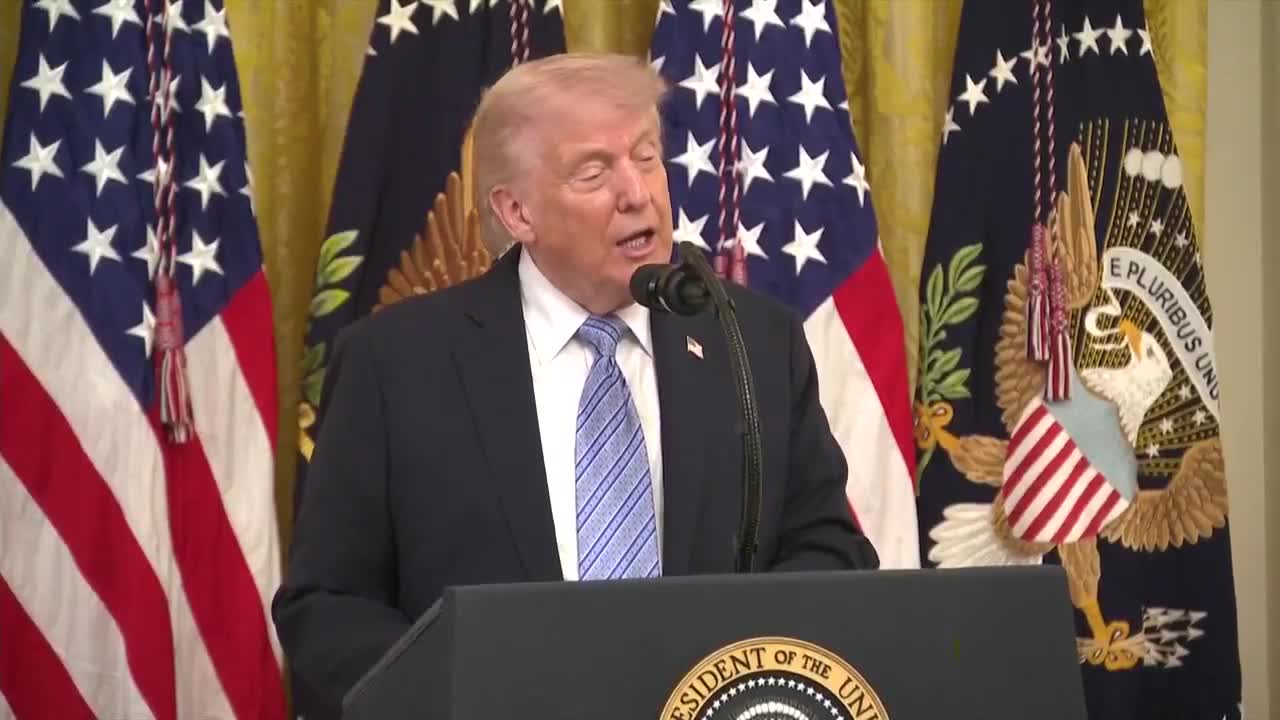 Trump: When I get out of office in, let's say, eight or nine years from now . 