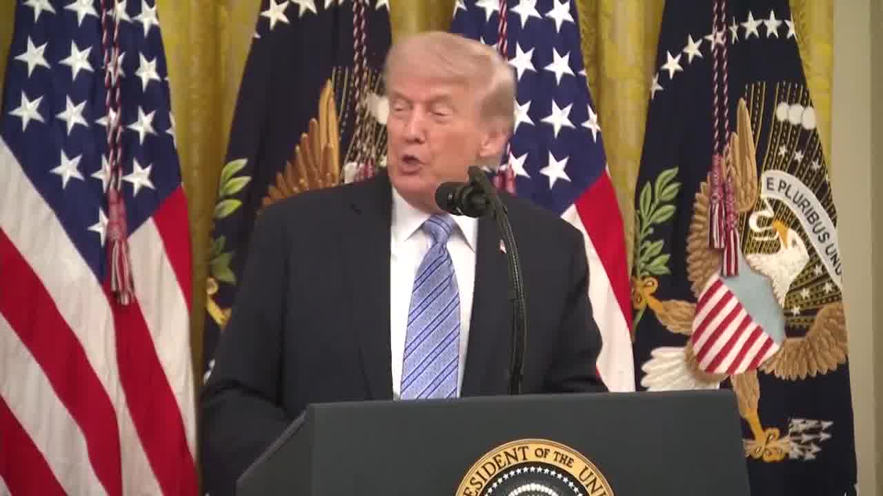 Trump: When I get out of office in, let's say, eight or nine years from now . 