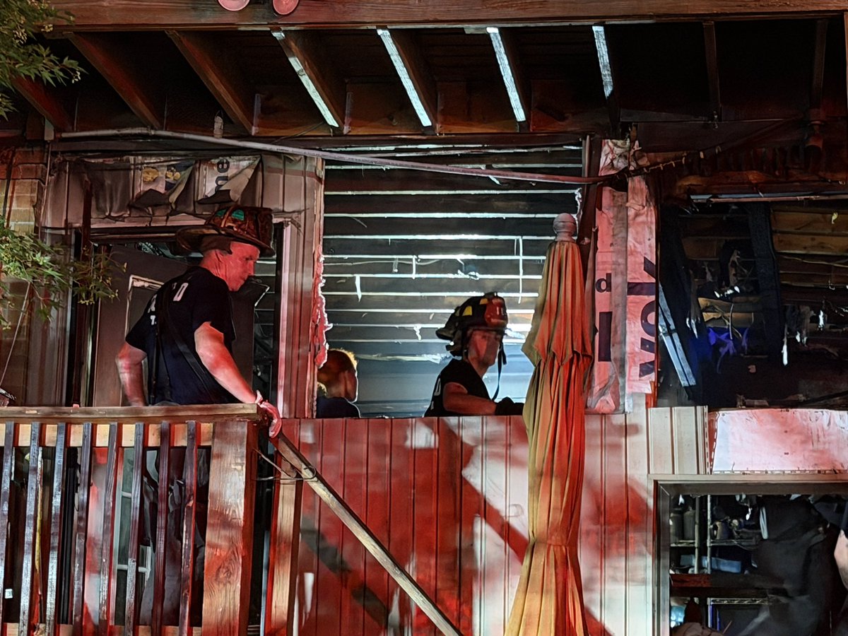Working Fire: 2400 Block of E Street NE Three story row home with smoke and fire showing from outside rear courtyard of the home with extension to the first floor. All fire extinguished. No injuries to report. One adult displaced with no need for additional services