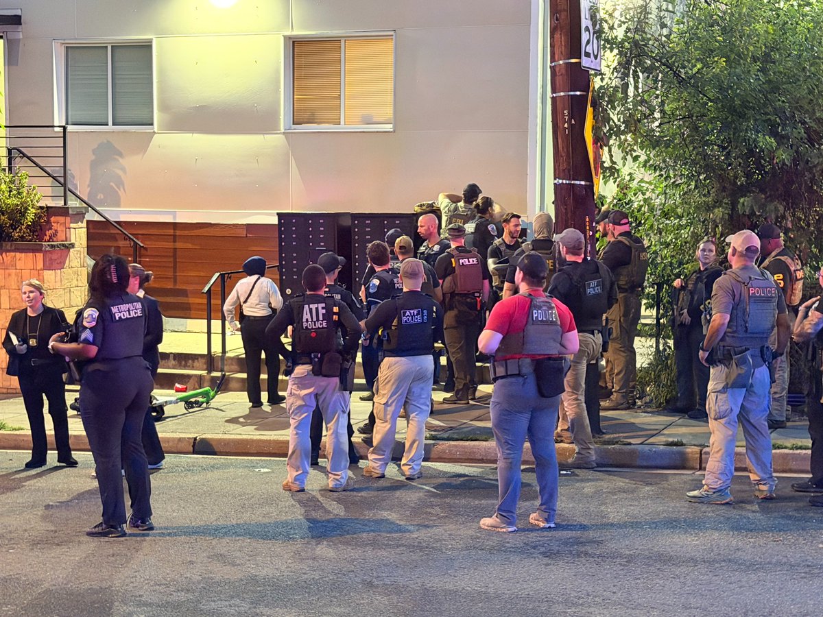 SOUTHEAST DOUBLE SHOOTING: Two people were shot in the 2900 block of Knox Place SE, according to DC Police. An adult man and an adult woman were found conscious with gunshot wounds and were taken to area hospitals. 
