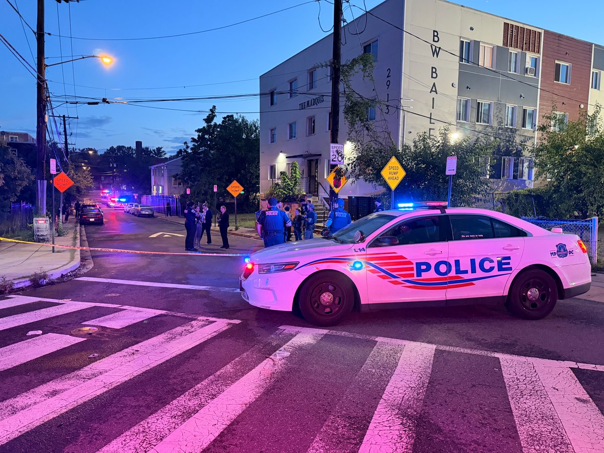 SOUTHEAST DOUBLE SHOOTING: Two people were shot in the 2900 block of Knox Place SE, according to DC Police. An adult man and an adult woman were found conscious with gunshot wounds and were taken to area hospitals. 