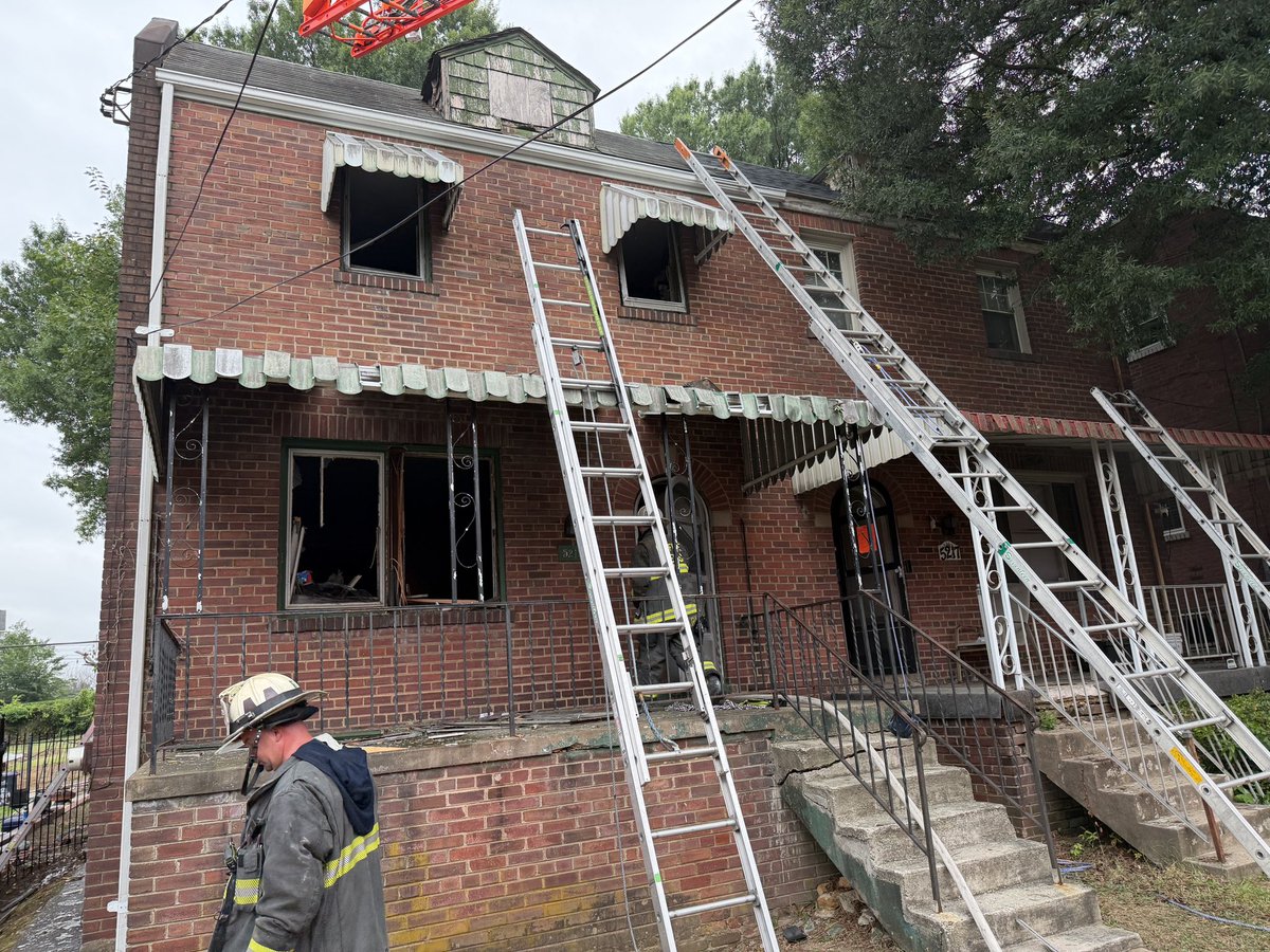 Working Fire - 5200 Block of East Capitol Street SE Aggressive interior attack led to quick extinguishment of fire. Fire contained to rear of home with no exposure to adjacent properties. Two cats rescued from home. One adult and two cats displaced
