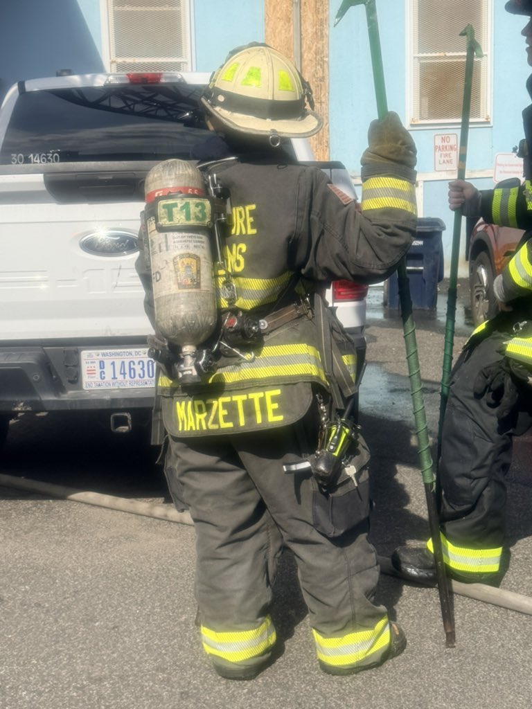 Box Alarm: 1200 Block of W Street NE Smoldering insulation between ceiling and roofline of a one story 75' x 100' DC Government office trailer. All smoldering material extinguished. No injuries to report