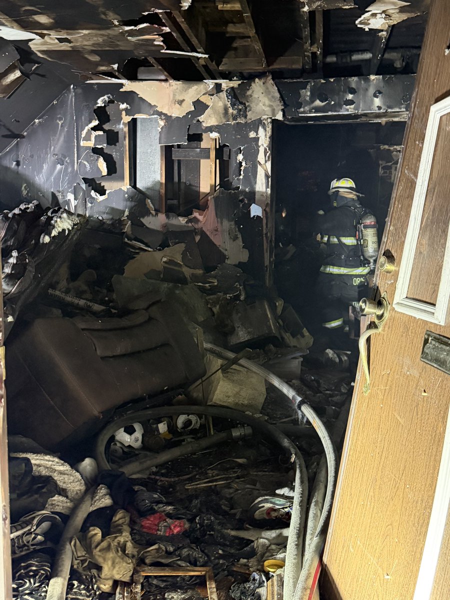 Working Fire - Correct location is 500 Block of Foxhall Place SE. All fire is extinguished with extensive overhaul to occur due to clutter conditions. No injuries/no displacements.  