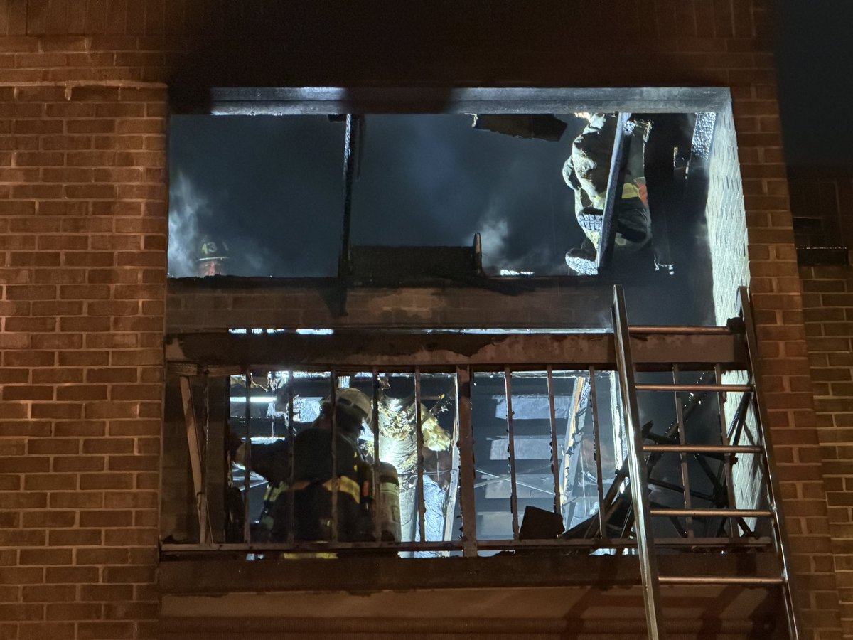 Fire - 1500 Block of Benning Road NE Units found fire in a third floor apartment extending to the roof area. No extension to adjacent apartments. One adult evaluated and refused treatment/transport