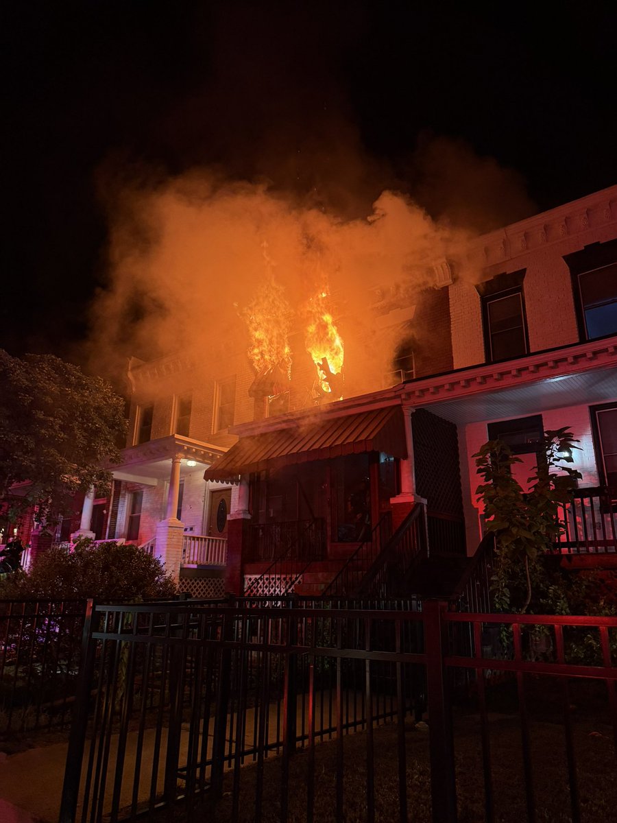 Fire - 2400 Block of North Capitol Street NE