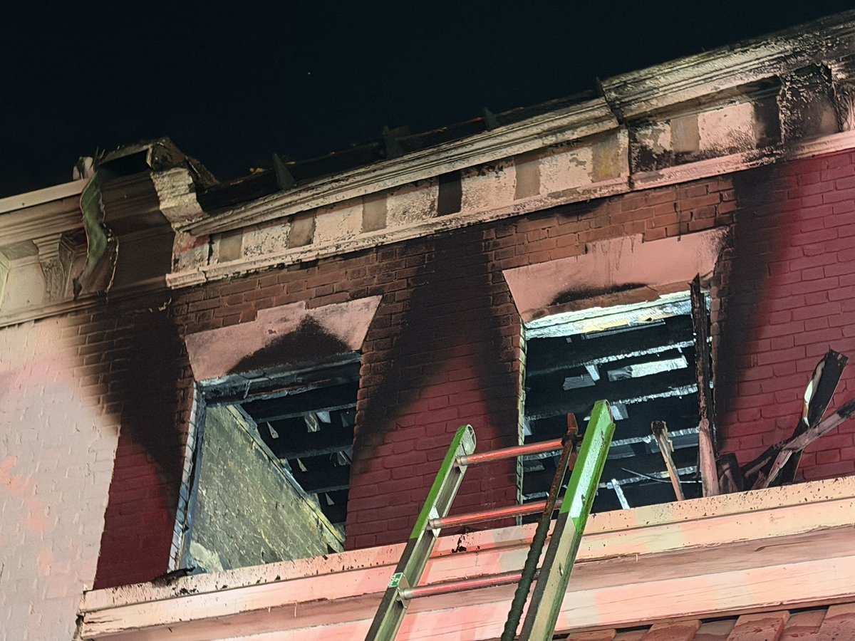 Fire - 2400 Block of North Capitol St NE All fire extinguished with minor extension to parapet roof of adjacent row home. Cause of fire is accidental/electrical in nature. Two adults displaced as a result of this fire. Units going in service shortly