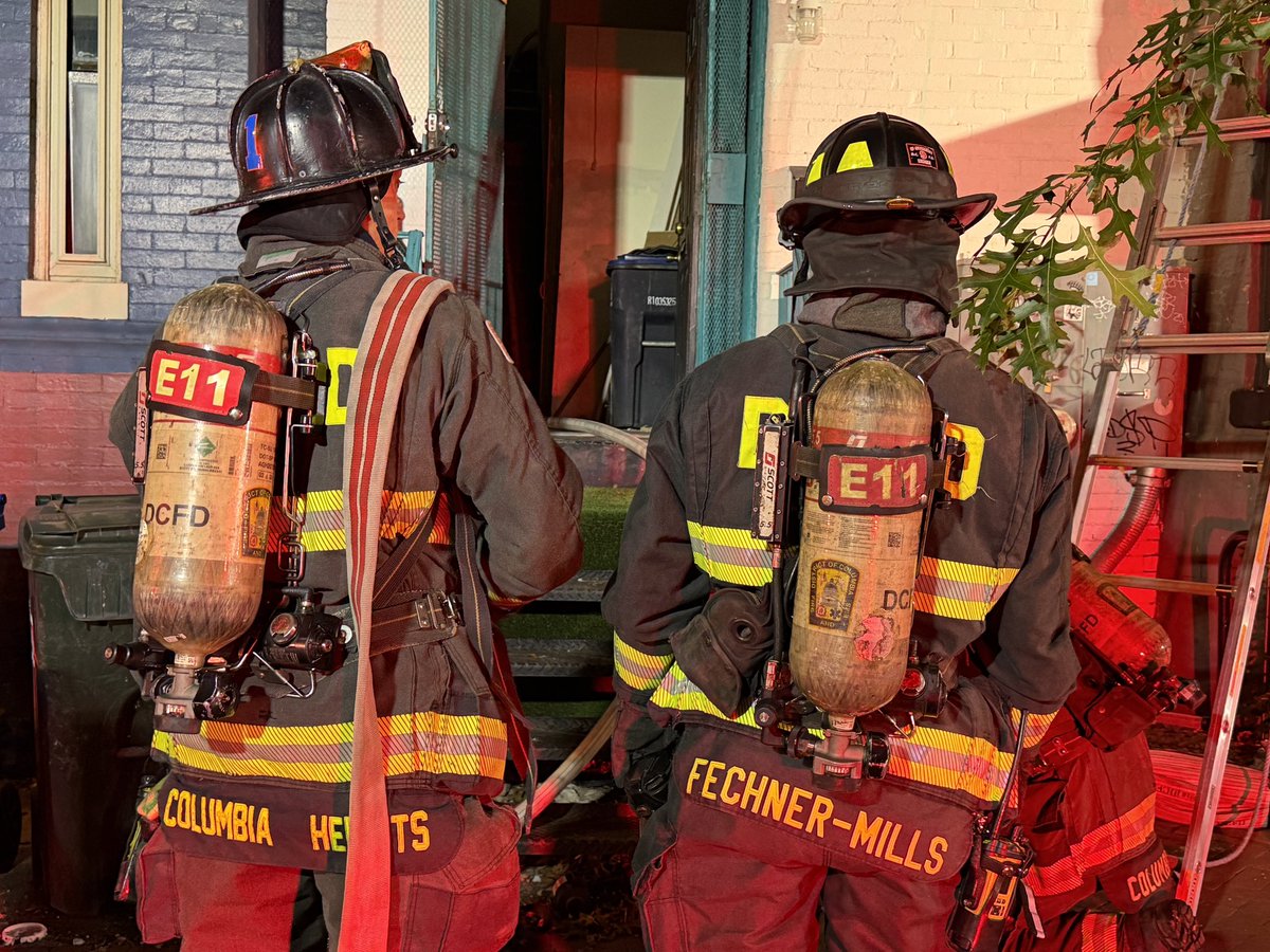 500 Block of Florida Avenue NW Units arrived on the scene with fire showing from the roof and fire found in apartment on the second floorminimal to extension to the second floor. All fire is extinguished. No injuries to report at this time
