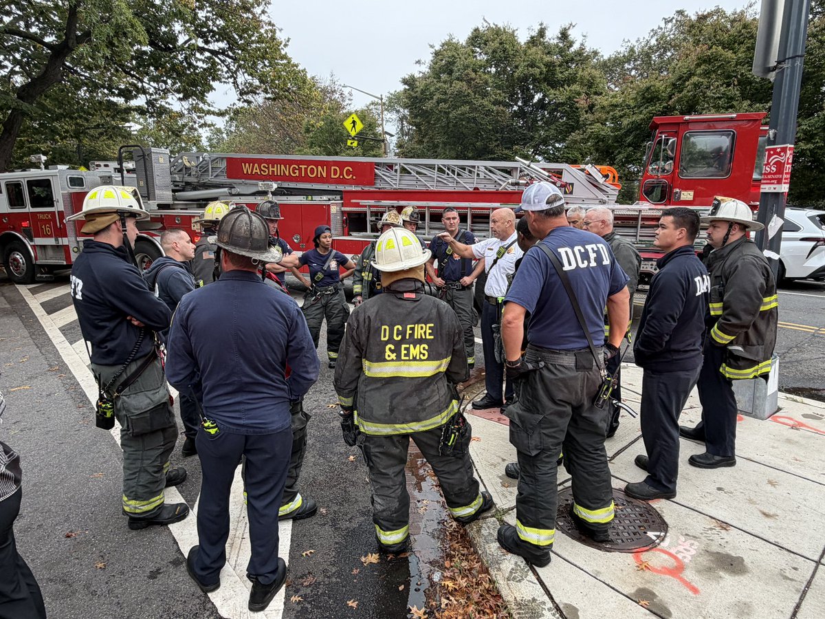 Fire - 1700 Block of E Street SE. Firefighters responded to a fire in the basement, quickly contained and extinguished the blaze. No fire spread to upper floors or adjacent homes. Light smoke spread to adjacent homes. Two patients evaluated, refused transport.
